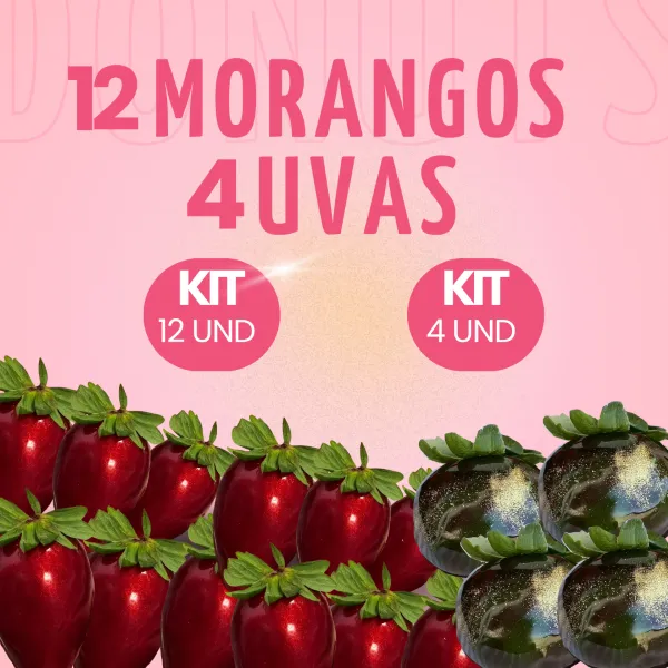 Tentação Suprema - 12 Morangos do Amor + 4 Uvas do Amor
